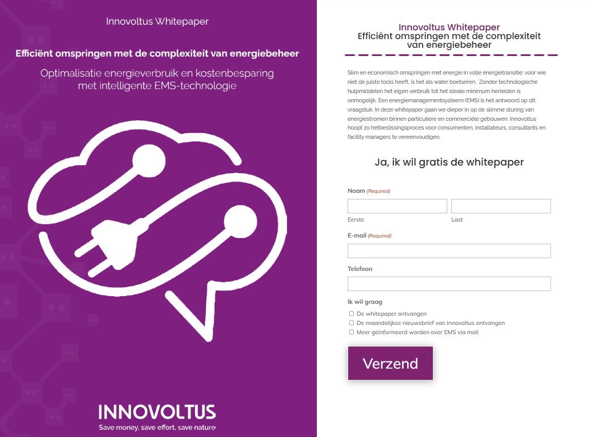 Innovoltus lanceert whitepaper over efficiënt energiebeheer