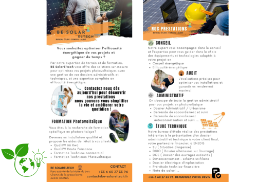 ETUDE PHOTOVOLTAIQUE - CONSEIL - AUDIT